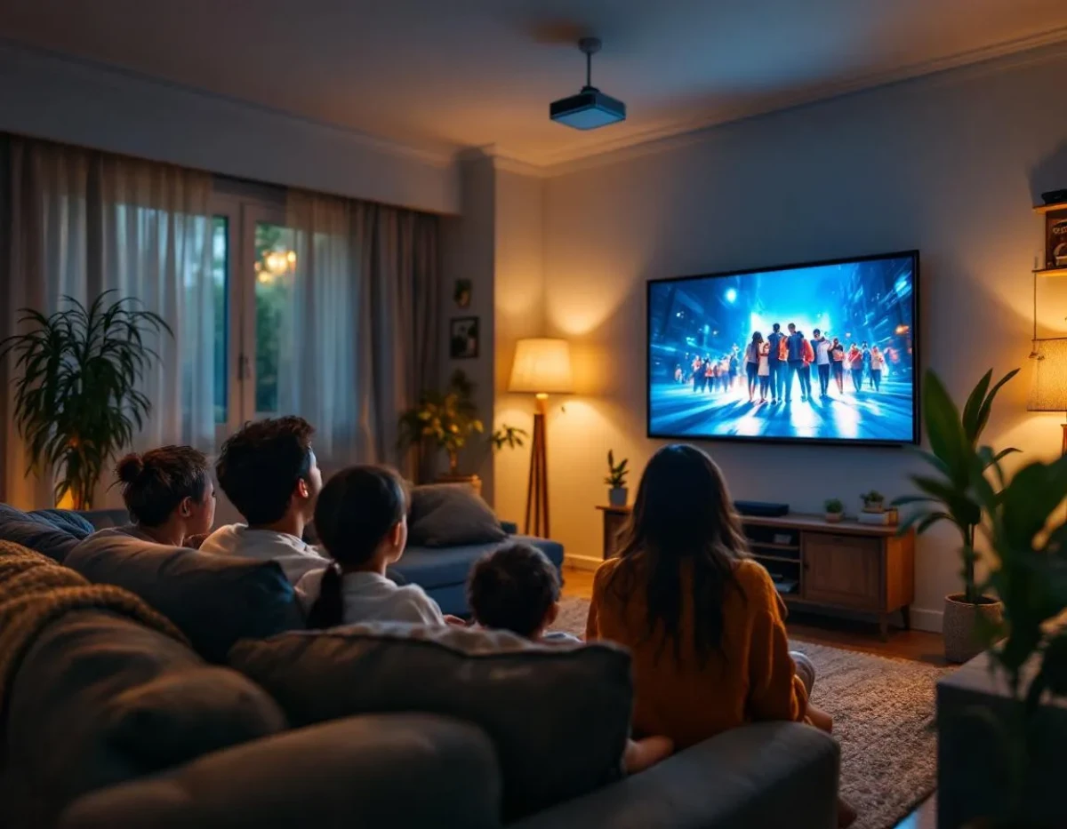 Vidéoprojecteur vs Télévision : Le Choix Éco-Responsable pour votre Divertissement