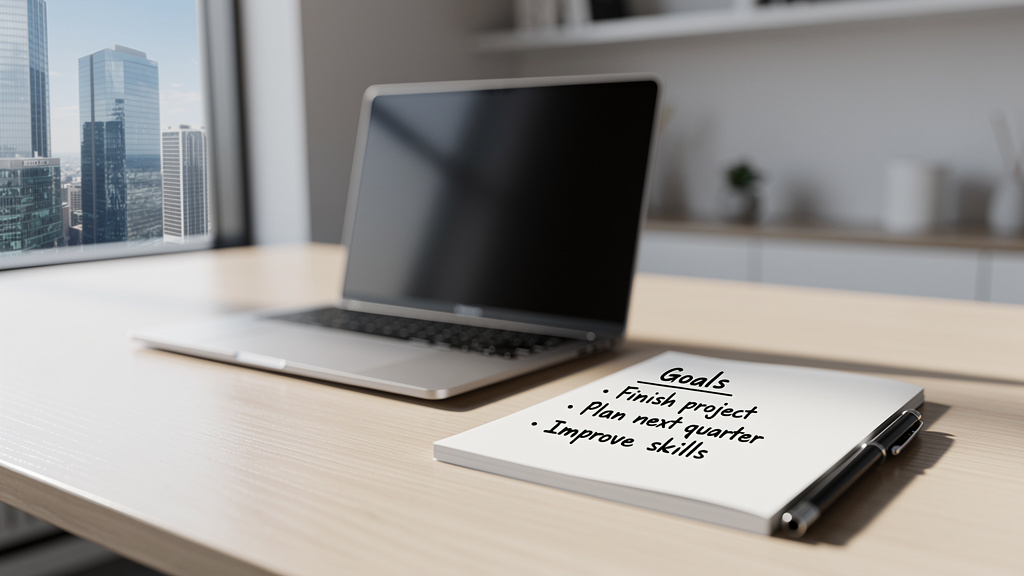Un bon exemple d'objectif professionnel favorise la progression